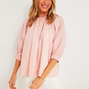 TUCKERNUCK POMANDER PLACE Rosewater Larissa Blouse L